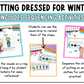 How to Dress for Winter Visual Supports