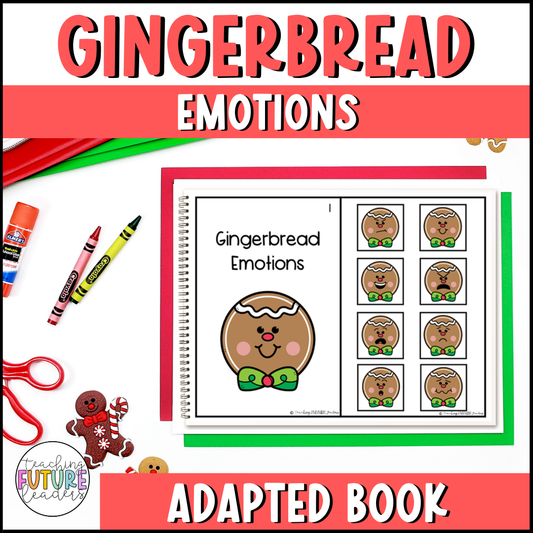 Gingerbread Emotions Adapted Book