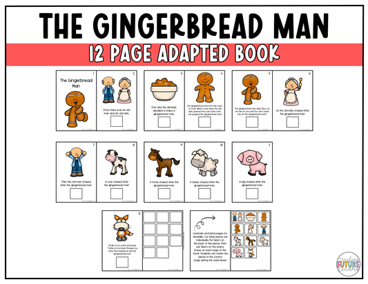 The Gingerbread Man Adapted Book