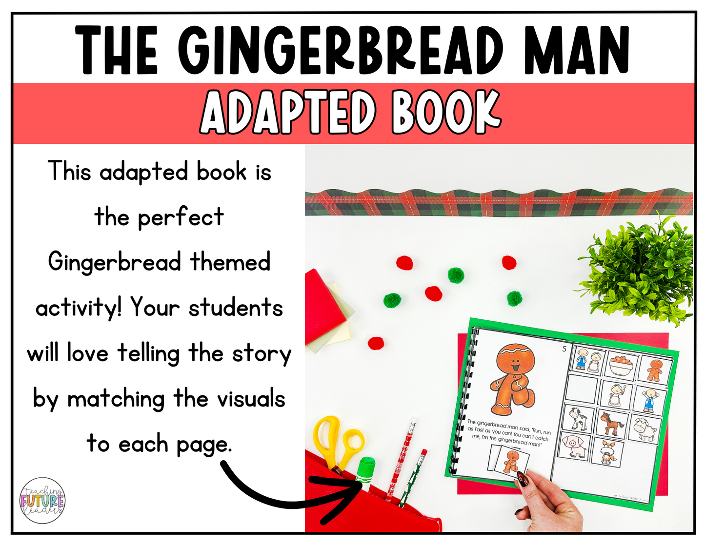 The Gingerbread Man Adapted Book