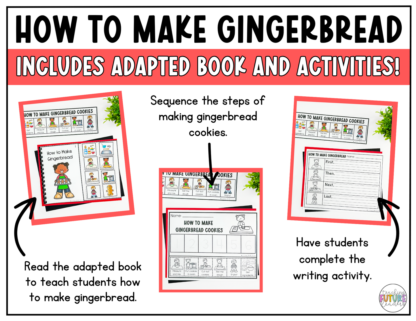 How to Make Gingerbread Sequencing