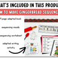 How to Make Gingerbread Sequencing