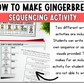 How to Make Gingerbread Sequencing