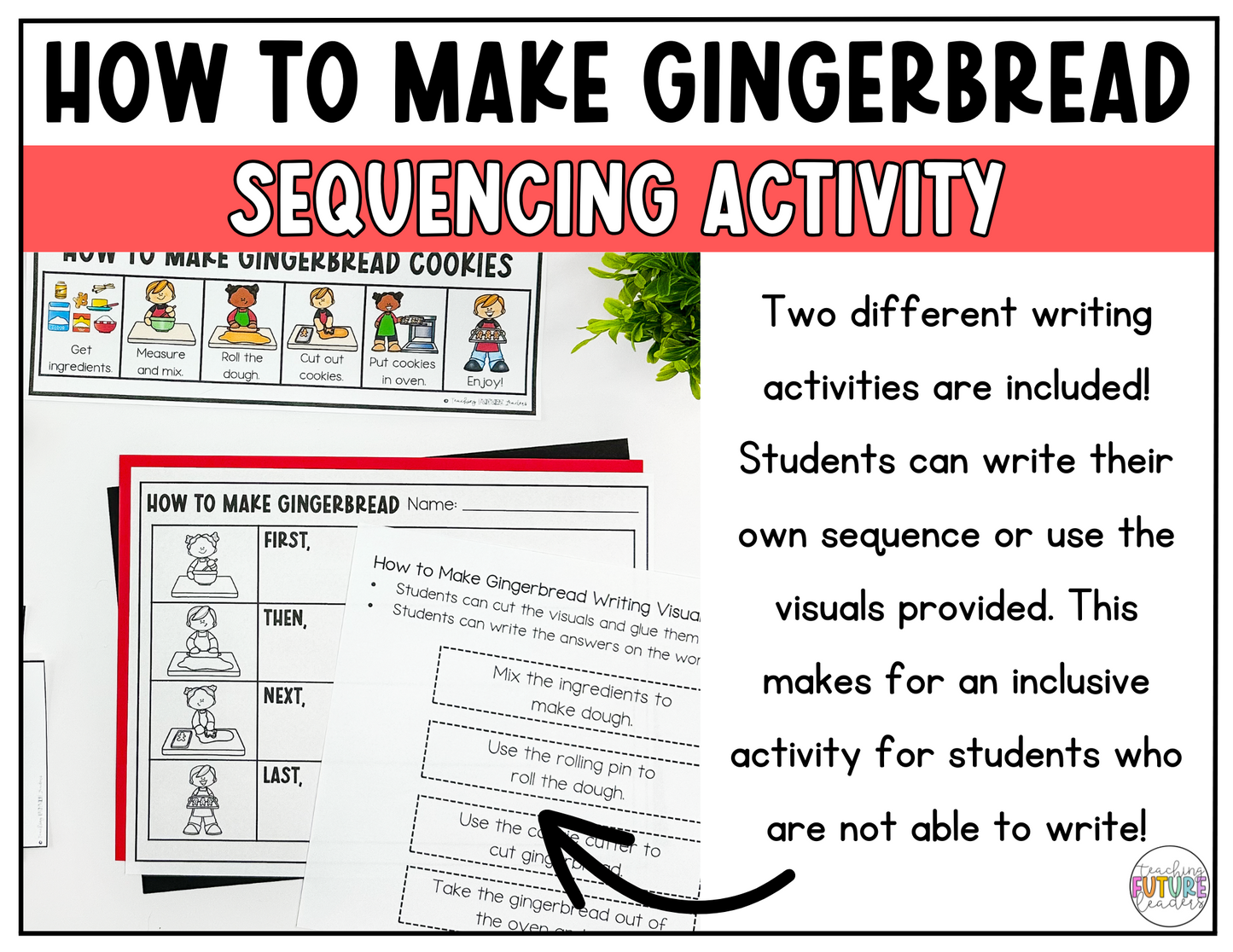 How to Make Gingerbread Sequencing