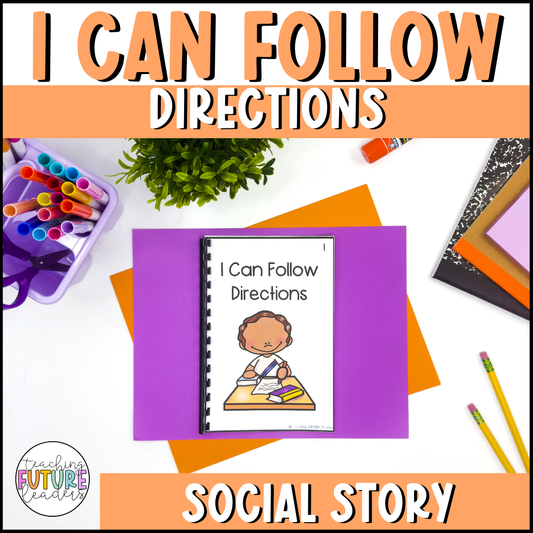 I Can Follow Directions Social Story