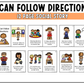 I Can Follow Directions Social Story