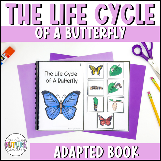 The Life Cycle of a Butterfly Adapted Book