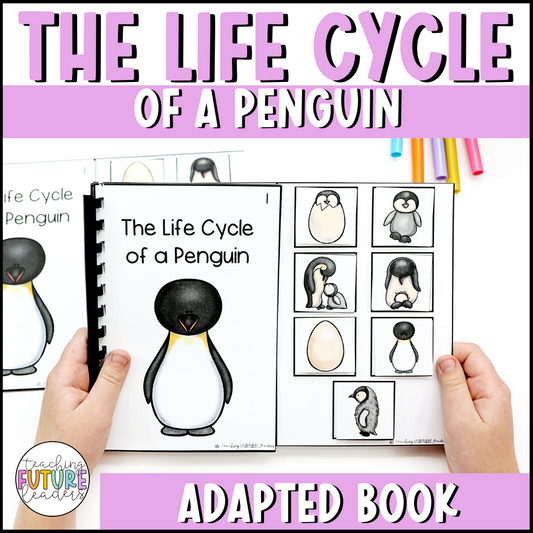 The Life Cycle of a Penguin Adapted Book