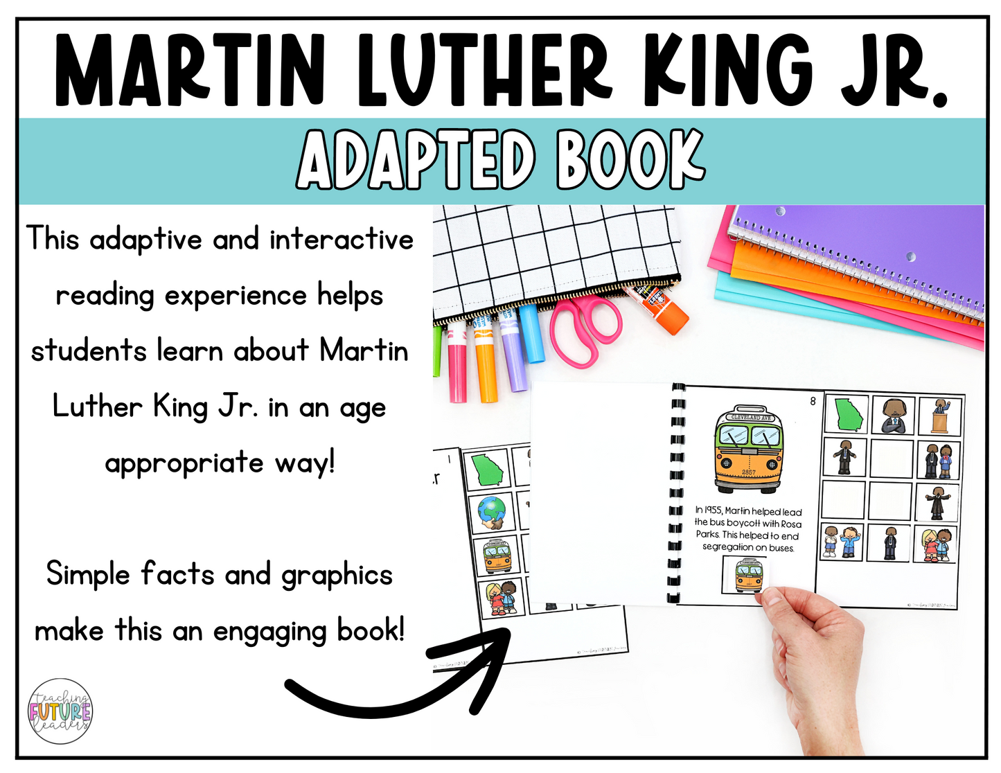 Martin Luther King Jr. Adapted Book