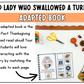 There Was an Old Lady Who Swallowed a Turkey Adapted Book