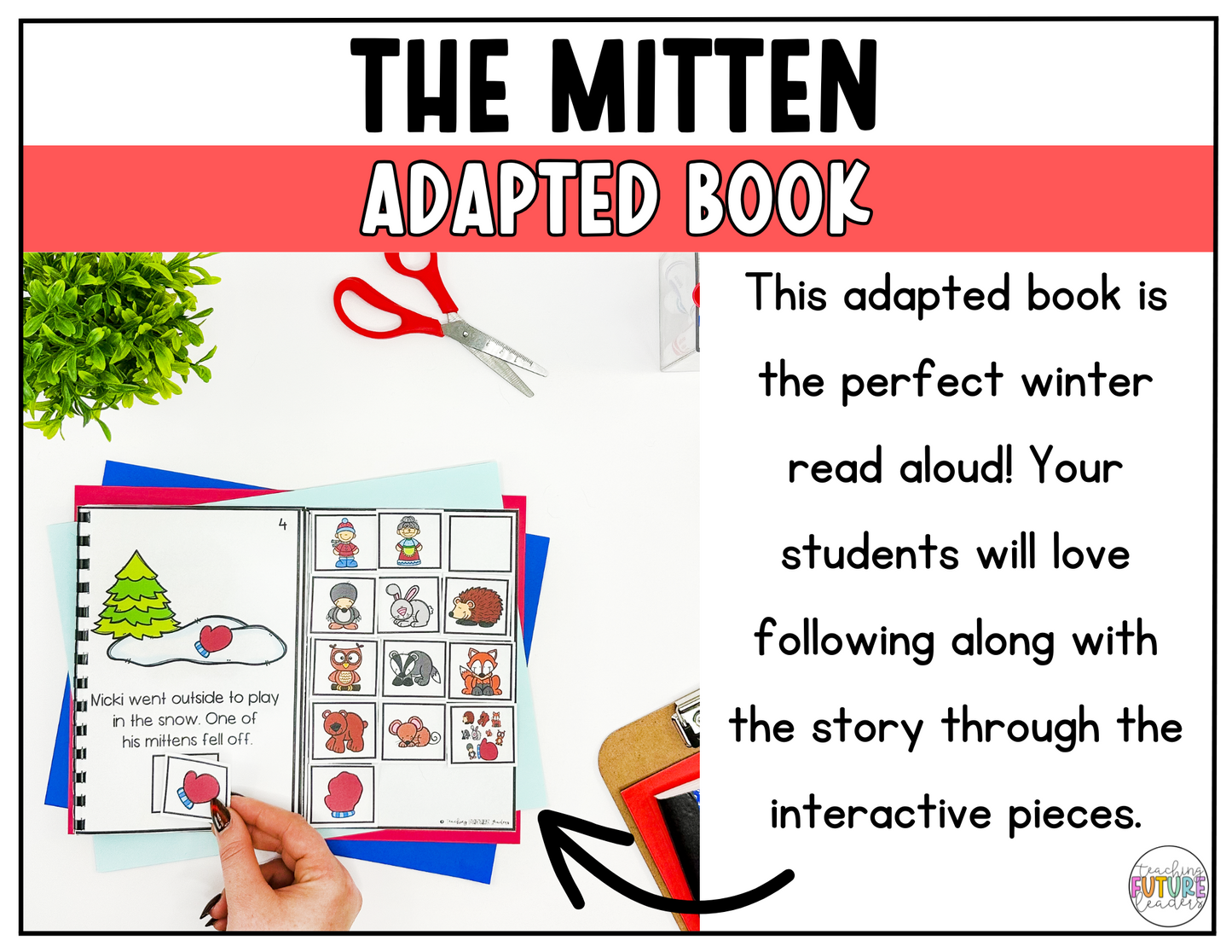 The Mitten Adapted Book