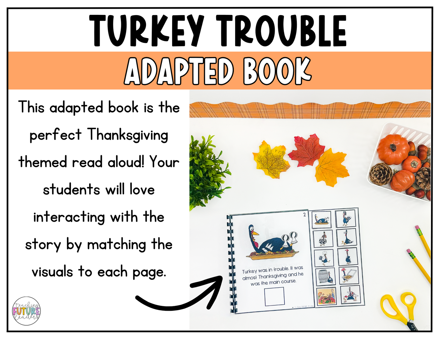 Turkey Trouble Adapted Book