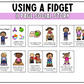 Using a Fidget Social Story