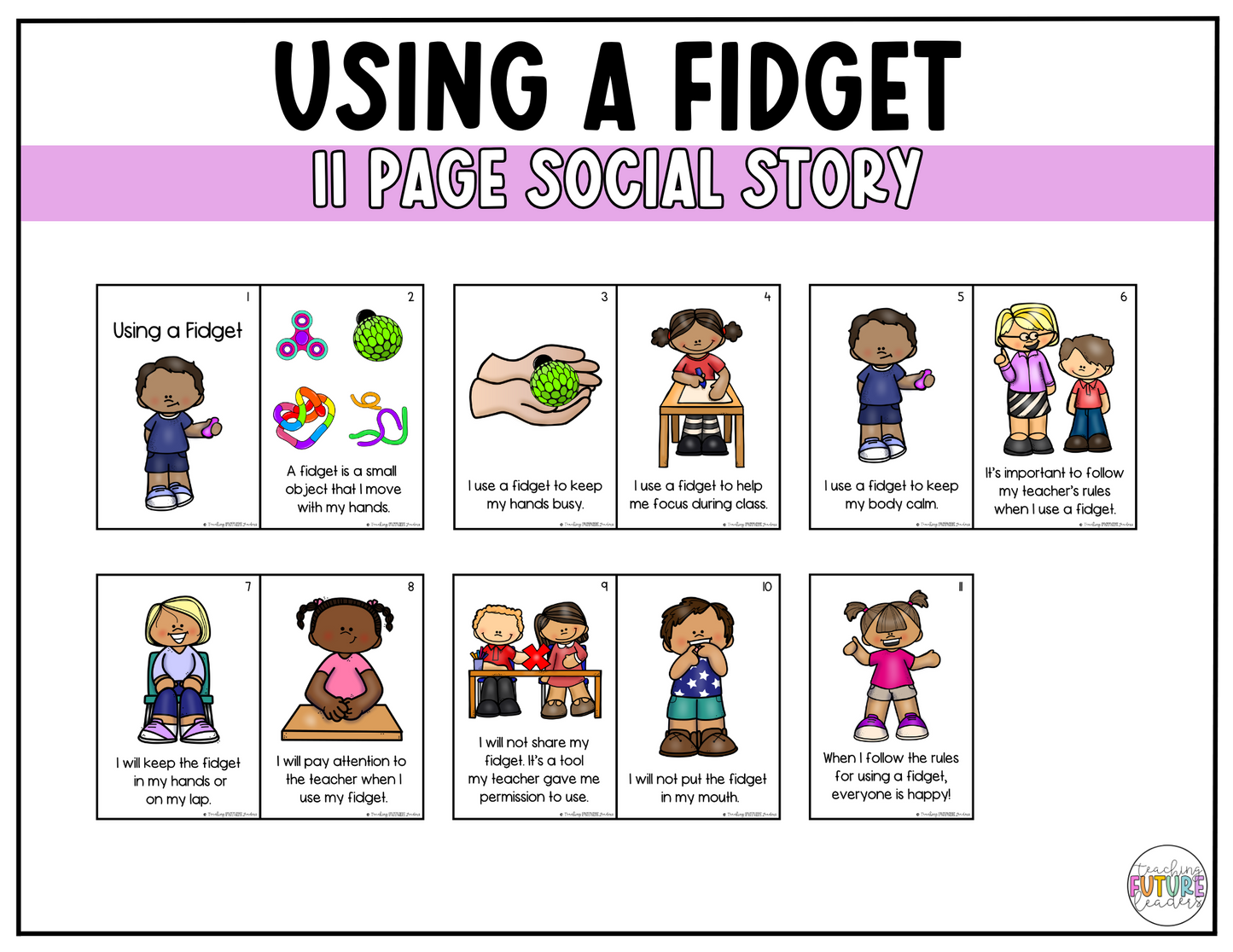 Using a Fidget Social Story