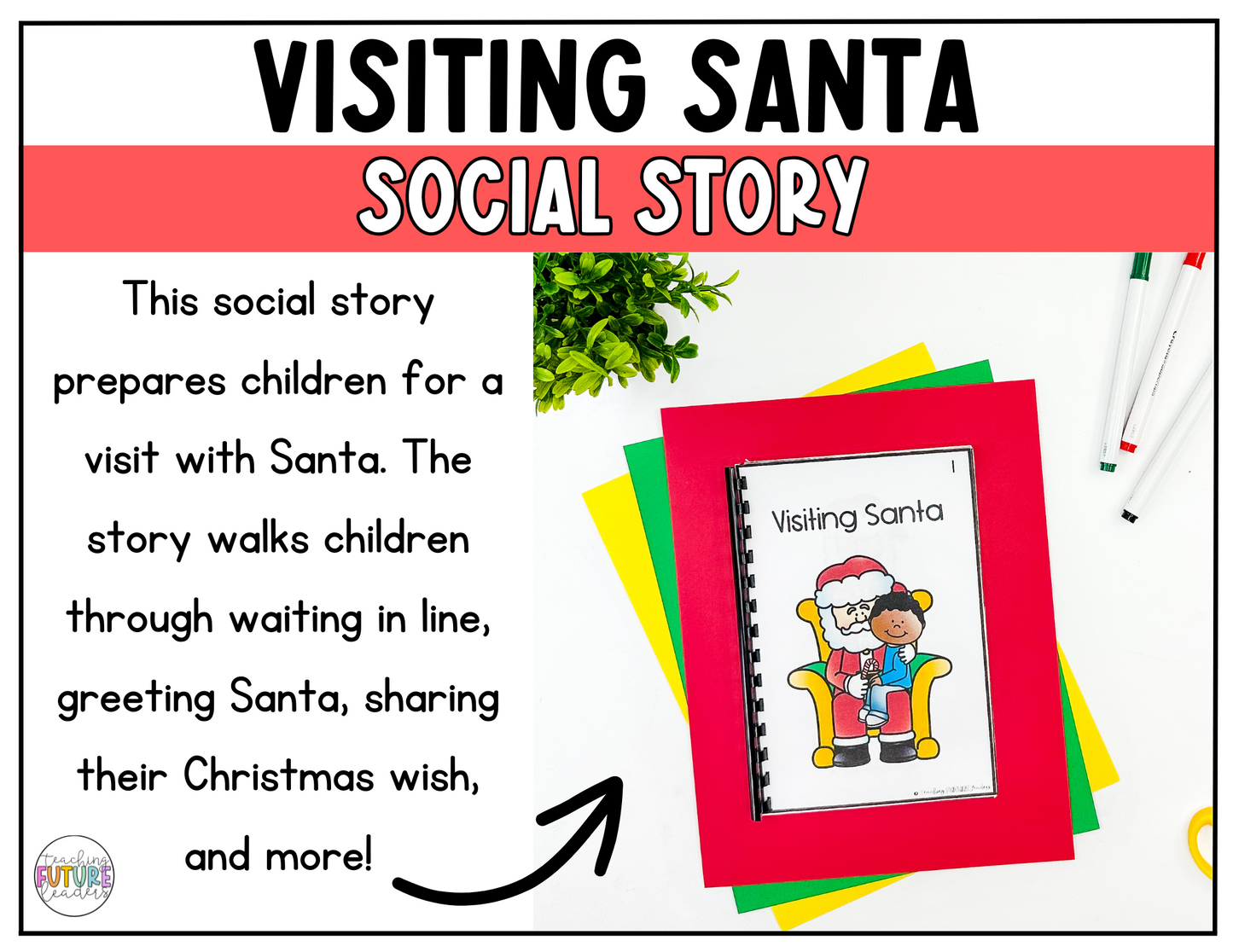 Visiting Santa Social Story