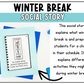 Winter Break Social Story