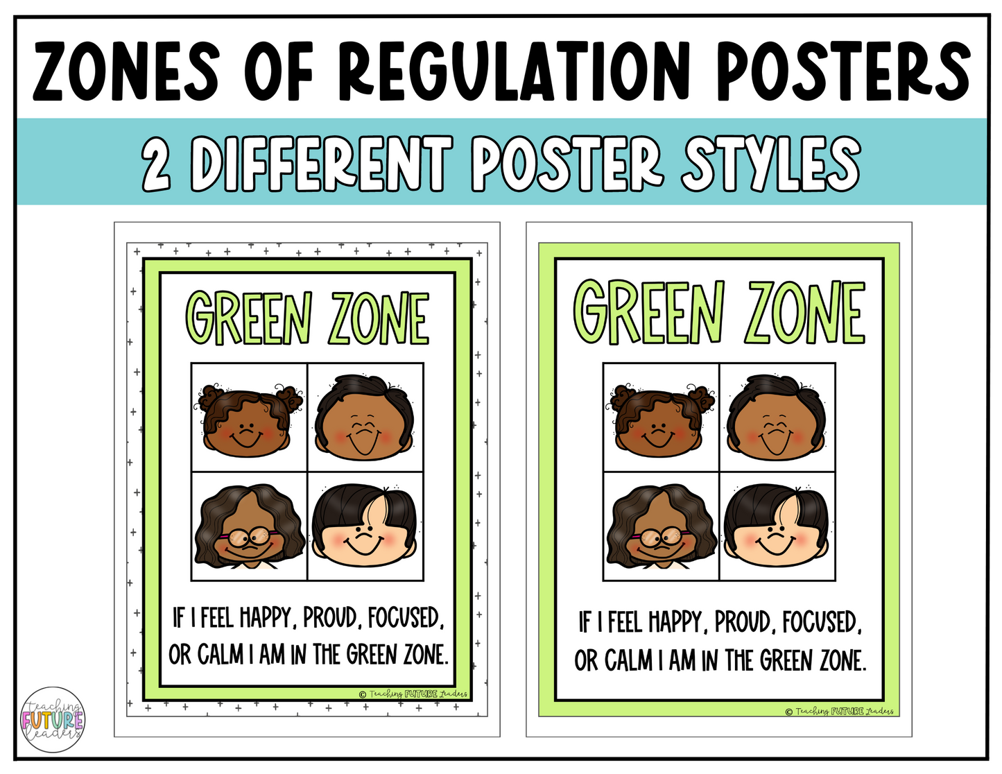 Zones of Regulation Posters